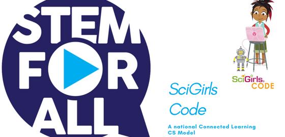 SciGirls Code Image STEM for All